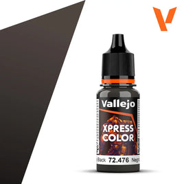 Vallejo Xpress Color Greasy Black 18ml 72476 - MPM Hobbies