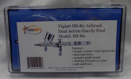 Vigiart HS-80 Dual Action Gravity Feed Airbrush - MPM Hobbies