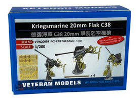 1/200 Veteran Kriegssmarine 20mm flak c38