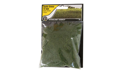 Woodland 12mm Static Grass Dark Green 625 - MPM Hobbies