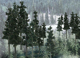 Woodland 2 1/2"-4" Ready Made Conifer Colors Trees 1580 - MPM Hobbies