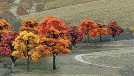 Woodland 3/4"-2" Ready Made Fall Colors Trees 1575 - MPM Hobbies