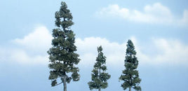 Woodland 5 1/8", 2 1/2", 3"Ready Made Juniper Tree 1619 - MPM Hobbies