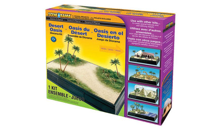 Woodland Desert Oasis Diorama Kit 4112 - MPM Hobbies