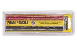 Woodland Foam Pencils 4pk 1431 - MPM Hobbies