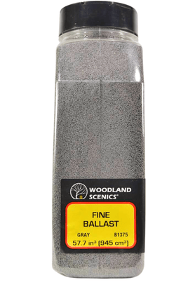Woodland Gray Fine Ballast Shaker 1375 - MPM Hobbies