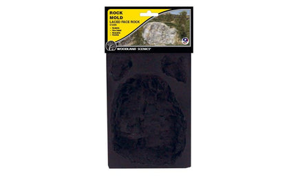 Woodland Laced Face Rock Mold 1235 - MPM Hobbies