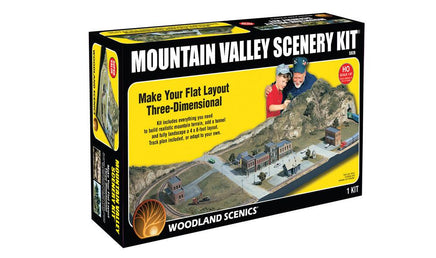 Woodland Mountain Valley Scenery Kit 928 - MPM Hobbies