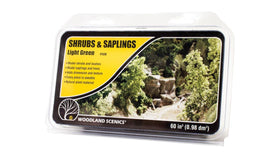 Woodland Shrubs & Saplings Light Green 1128 - MPM Hobbies