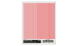Woodland Stripes Decal Red 515 - MPM Hobbies