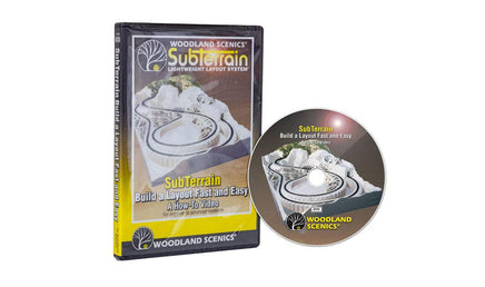 Woodland Subterrain: Build A Layout Fast And Easy - DVD 1400 - MPM Hobbies
