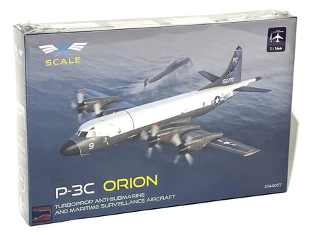 1/144 X-Scale P-3C Orion Turboprop Anti-Submarine Aircraft Plastic Model Kit - MPM Hobbies