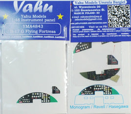 1/48 Yahu Models B-17G - Instrument Panel