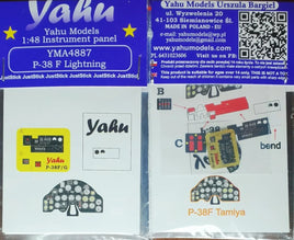 1/48 Yahu Models P-38F - Instrument Panel