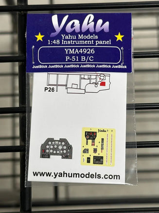1/48 Yahu Models P-51 Mustang B/C (USAAF) Instrument Panel - MPM Hobbies