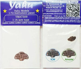 1/72 Yahu Models I-16 Late - Instrument Panel