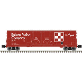 2025/01/08 Pre-order* Z Atlas Master 53' Evans Double Plug Door Box Car Ralston Purina #114