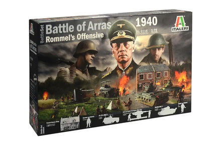 1/72 Italeri WWII : 1940 BATTLE OF ARRAS - ROMMEL'S OFFENSIVE 6118 - MPM Hobbies