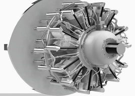 1:32 R-1830 Radial Engine (Kit Upgrade) - MPM Hobbies