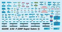 1/32 Trumpeter F-100F Super Sabre 02246 - MPM Hobbies