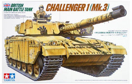1/35 Tamiya British Mbt Challenger 1 Mk3 35154.