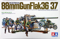 1/35 Tamiya German 88mm Gun Flak 36/37 Kit 35017.