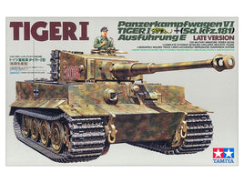 1/35 Tamiya German Heavy Tiger I Late Version 35146.