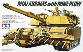 1/35 Tamiya U.S. M1A1 Abrams W/ Mine Plow 35158.