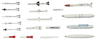 1/48 Hasegawa Weapons C- U.S. Missiles & Gun Pods 36003.