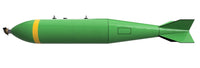 1/48 M118 (T55) (3000lbs) Demolition Bomb (Set of 2) - MPM Hobbies