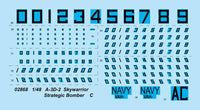 1/48 Trumpeter A-3D-2 Skywarrior Strategic Bomber 02868.