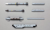 1/72 Hasegawa Aircraft Weapons: VIII (U.S. Air-to-Air Missiles & Jamming Pods) 35113 - MPM Hobbies