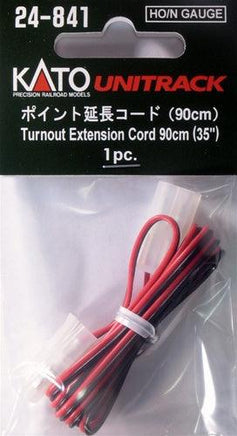 24-841 Kato Unitrack HO/N Turnout Extension Cord, 35" [1 pc].