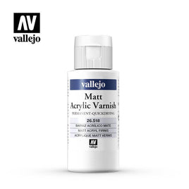 26.518 Vallejo Acrylic Matt Varnish 60ml - MPM Hobbies