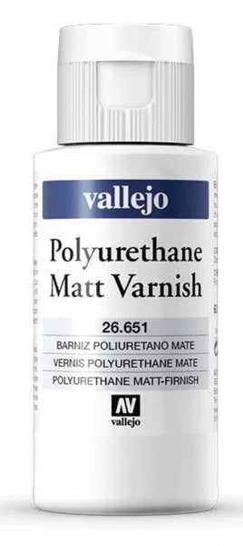 26.651 Vallejo Polyurethane Matt Varnish 60ml - MPM Hobbies