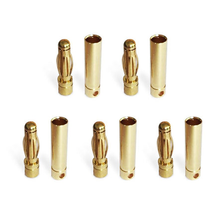 4mm Bullet Connector Female/Male 5 Pair - MPM Hobbies
