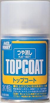 Mr. Hobby B503 Mr. Top Coat Flat Spray 88ml for Gunpla finishing