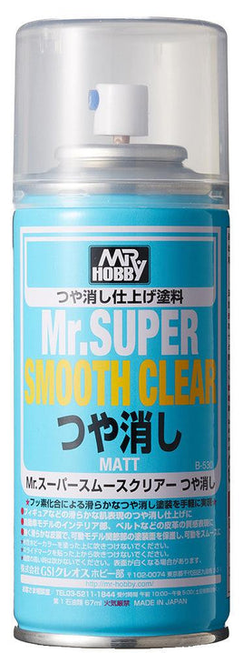 B530 Mr. Super Smooth Clear Flat Spray 170ml.