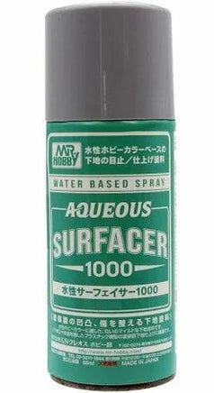 B611 Aqueous Surfacer 1000 Gray Spray 71ml - MPM Hobbies