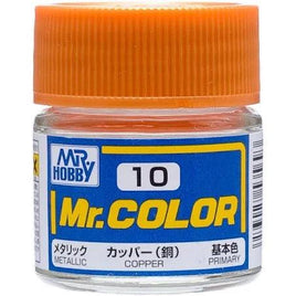 C10 Mr. Color Metallic Copper 10ml - MPM Hobbies