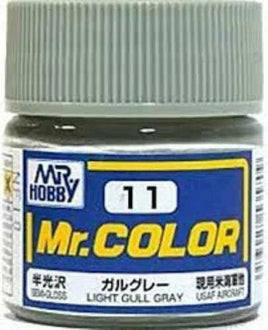 C11 Mr. Color Semi-Gloss Light Gull Gray 10ml.
