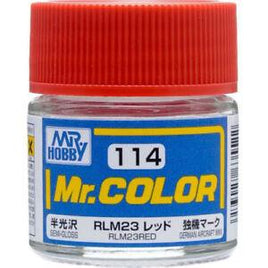 C114 Mr. Color Semi-Gloss RLM23 Red 10ml.