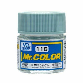 C115 Mr. Color Semi-Gloss RLM65 Light Blue 10ml.
