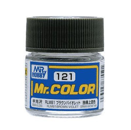 C121 Mr. Color Semi-Gloss RLM81 Brown Violet 10ml.