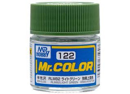 C122 Mr. Color Semi-Gloss RLM82 Light Green 10ml.