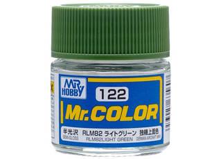 C122 Mr. Color Semi-Gloss RLM82 Light Green 10ml - MPM Hobbies
