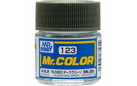C123 Mr. Color Semi-Gloss RLM83 Dark Green 10ml.