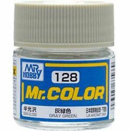 C128 Mr. Color Semi-Gloss Gray Green 10ml.