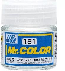 C181 Mr. Color Semi-Gloss Super Clear 10ml - MPM Hobbies