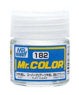 C182 Mr. Color Flat Clear 10ml - MPM Hobbies